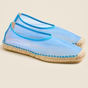 NIB J Crew mesh espadrilles